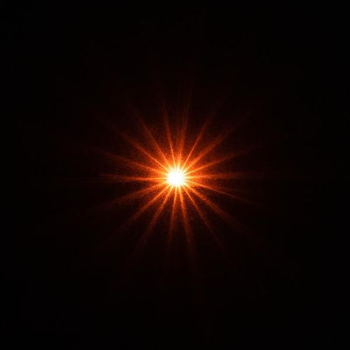 5 selbstblinkende LED - gelb