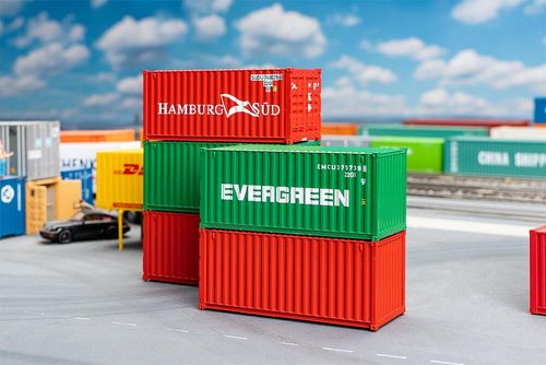 20´ Container, 5er-Set