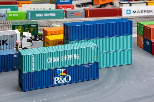 40´ Container, 5er-Set