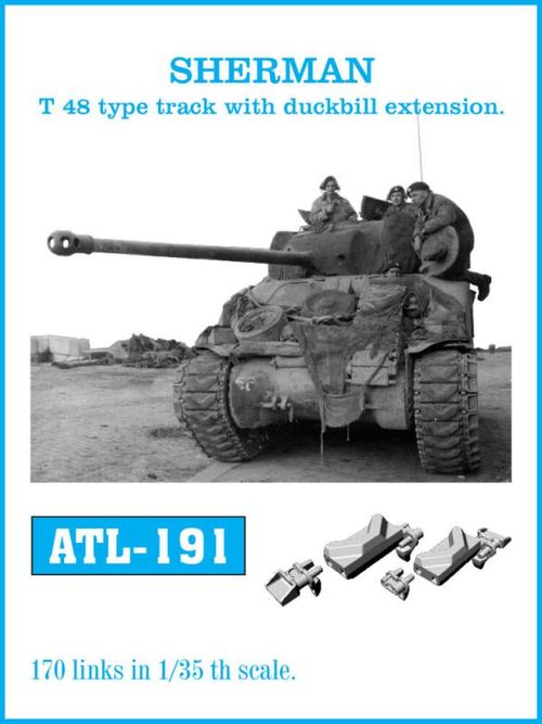 SHERMAN T-48 type track with...