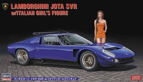 Lamborghini Jota SVR mit Frau