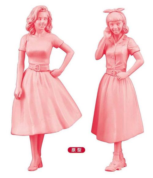 US-Girls im Stil der 50er...