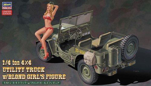 1/4 T. 4x4x Truck mit blondem...