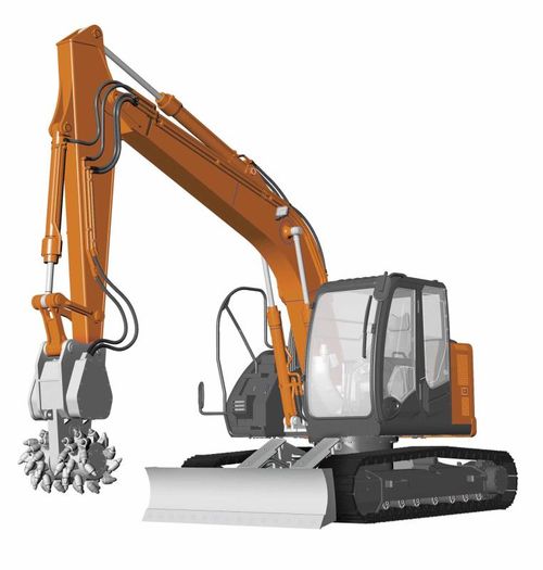 Hitachi Zaxis 135US mit...