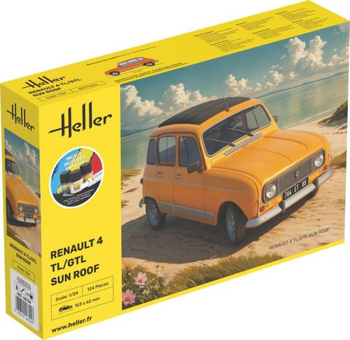 Renault 4 TL/GTL Sun Roof -...