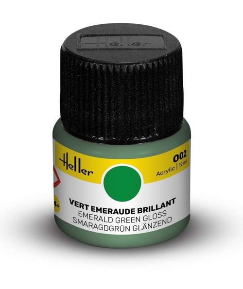 002 - Smaragdgrün glänzend...