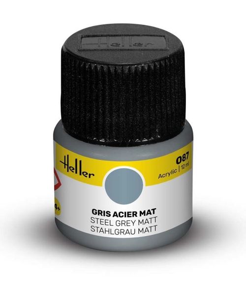 087 - Stahlgrau matt [12 ml]