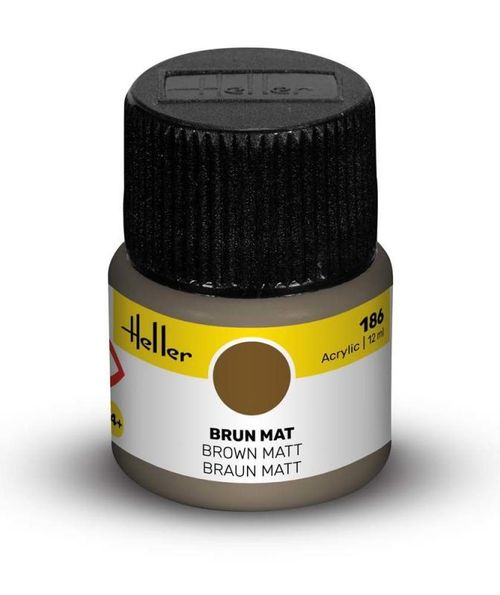 186 - Braun matt [12 ml]
