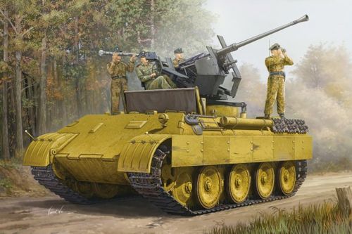 German Panther Ausf.D Flak...