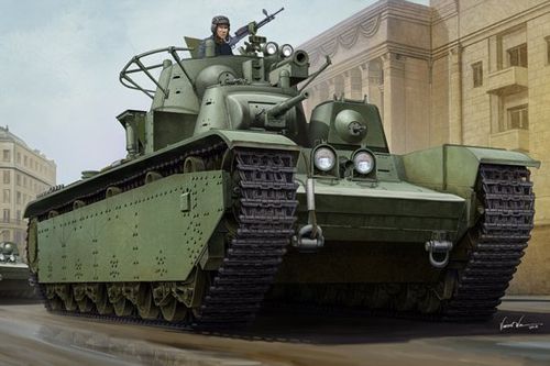 Soviet T-35 Heavy Tank...