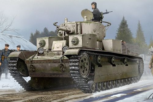 Soviet T-28 Medium Tank...