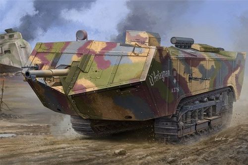 French Saint-Chamond Heavy...