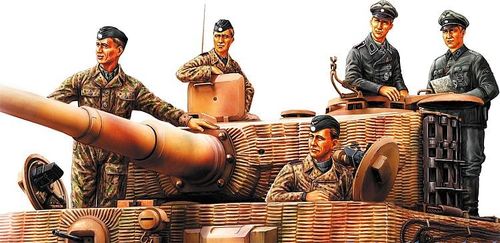 German Panzer Tank Crew...