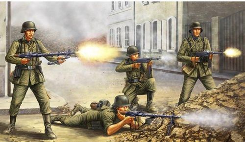 German Infantry - The Barrage...