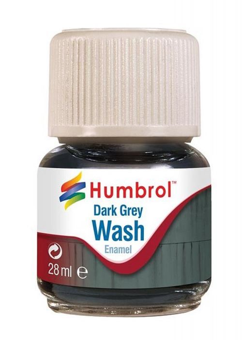 Humbrol Enamel Wash Dark Grey...