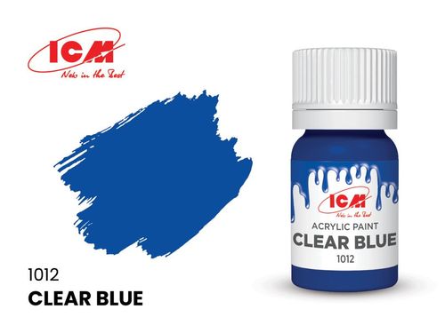 Clear Colors - Clear Blue [12...