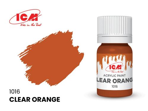 Clear Colors - Clear orange...