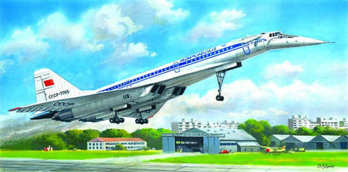 Tupolev 144D, Sowjetisches...