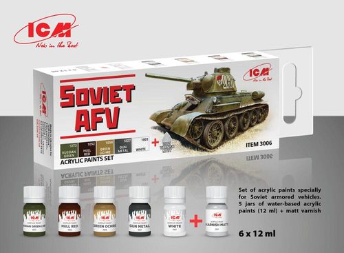 Acrylic paint set - Soviet...