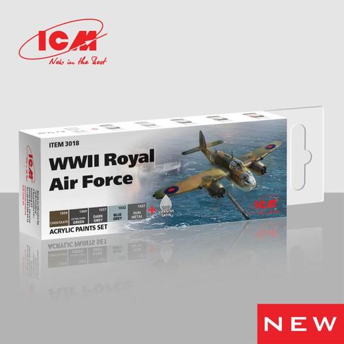 Acrylic Paint Set for WWII...