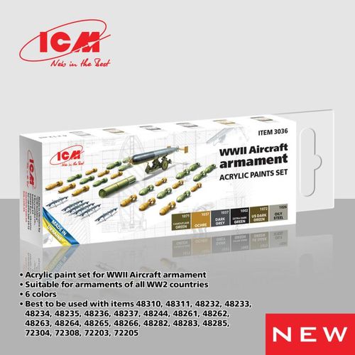 Acrylic Paint Set - WWII...