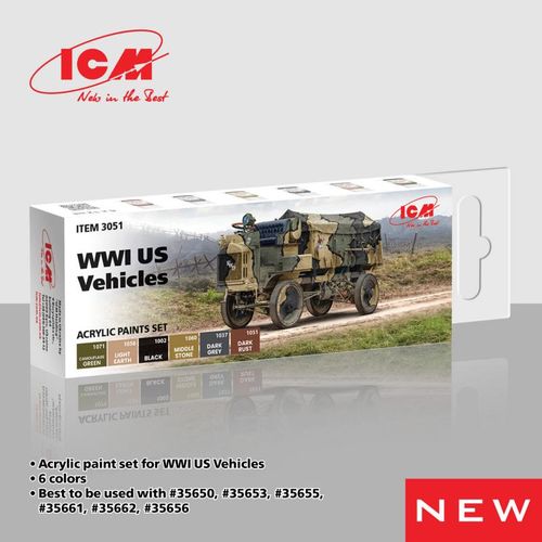 Acrylic Paint Set -WWI US...