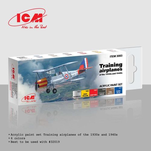 Training airplanes of the...