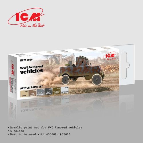 WWI Armored vehicles