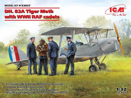 DH. 82A Tiger Moth with WWII...