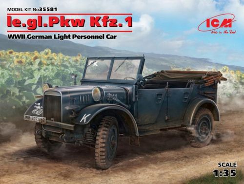 Ie.gl.PKW Kfz.1, WWII German...
