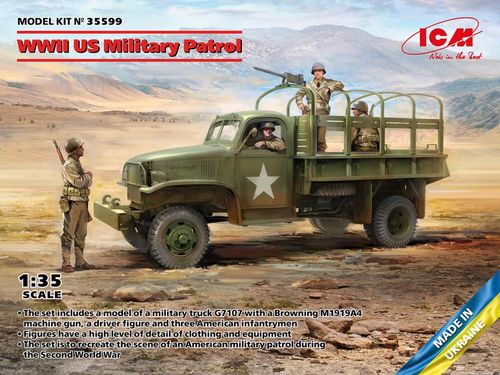 WWII US Military Patrol...