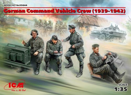 German Command Vehicle Crew...