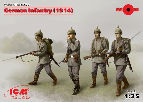 WWI Deutsche Infanterie