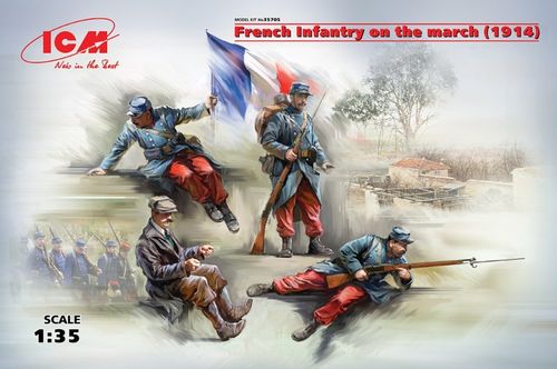 French Infantry on the march...