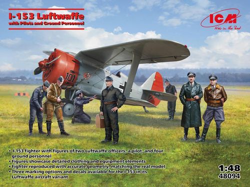 I-153 with Luftwaffe Pilots...