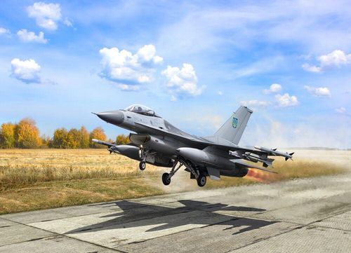 F-16AM with PAG-14 -...