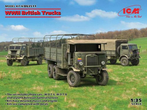 WWII British Trucks (Model...