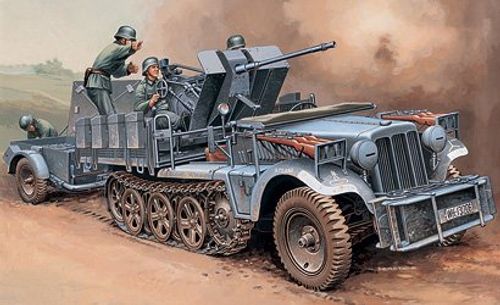 Sd.Kfz. 10/4 w/ FLAK 30