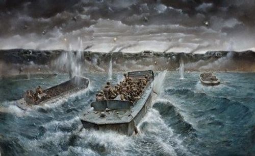 LCVP mit US Infanterie