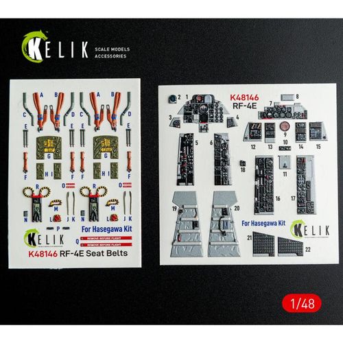 RF-4E - Interior 3D-Decals...
