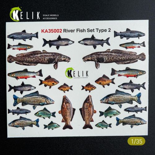 River Fish set Type 2 -...