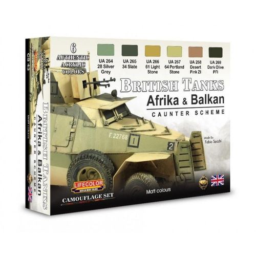 British Tanks WWII (Afrika &...