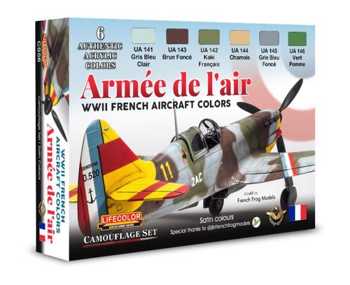 WWII French Aircraft Colors -...