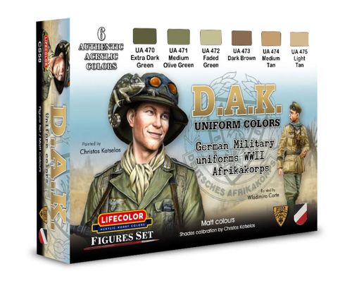D.A.K. Uniform Colors [6 x 22...