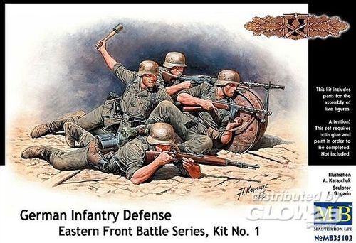 German infantry defense,...