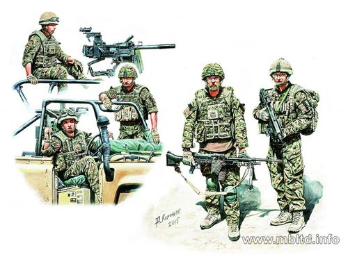 Modern UK Infantrymen Present...