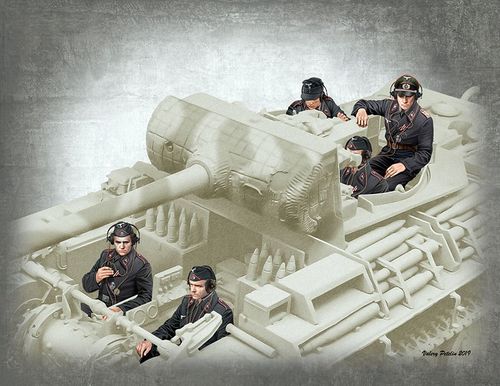 German Tank Crew 1944-1945