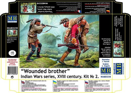 Wounded brother - Indian Wars...
