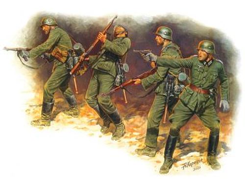 German Infantry in action...