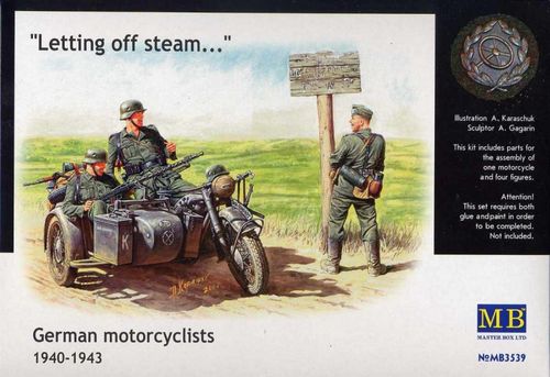 German Motorcyclists 1940-42